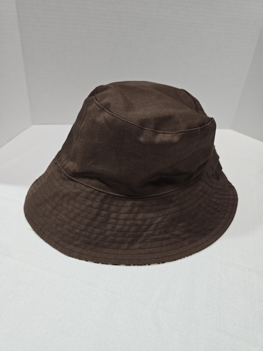 Talbots Dark Brown 100% Cotton Bucket Hat $34 Unisex